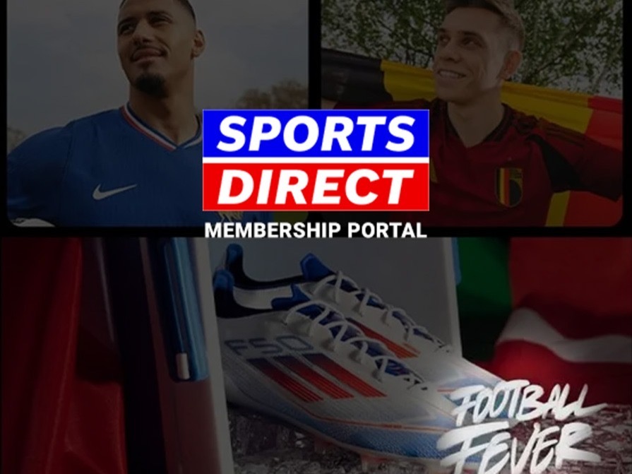 Gear up with Sports Direct